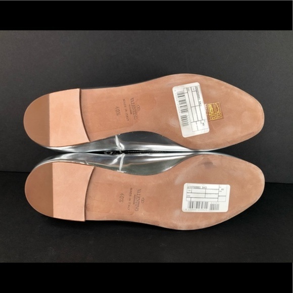 Valentino Garavani Tango Mirrored Ballerina Flats - Picture 8 of 12